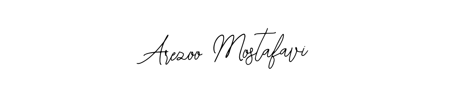 You should practise on your own different ways (Bearetta-2O07w) to write your name (Arezoo Mostafavi) in signature. don't let someone else do it for you. Arezoo Mostafavi signature style 12 images and pictures png