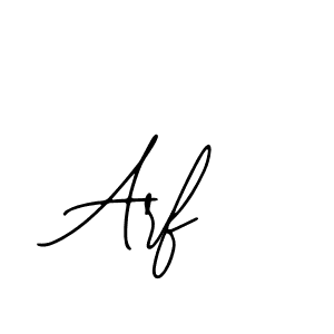 How to make Arf signature? Bearetta-2O07w is a professional autograph style. Create handwritten signature for Arf name. Arf signature style 12 images and pictures png