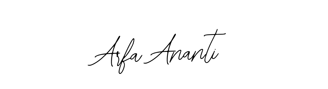 Best and Professional Signature Style for Arfa Ananti. Bearetta-2O07w Best Signature Style Collection. Arfa Ananti signature style 12 images and pictures png