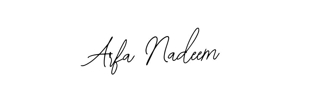 You can use this online signature creator to create a handwritten signature for the name Arfa Nadeem. This is the best online autograph maker. Arfa Nadeem signature style 12 images and pictures png