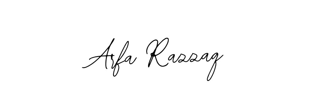 Also we have Arfa Razzaq name is the best signature style. Create professional handwritten signature collection using Bearetta-2O07w autograph style. Arfa Razzaq signature style 12 images and pictures png