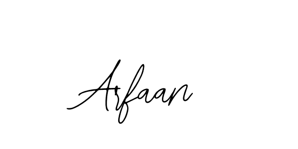 How to make Arfaan signature? Bearetta-2O07w is a professional autograph style. Create handwritten signature for Arfaan name. Arfaan signature style 12 images and pictures png