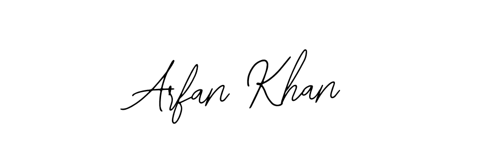 Make a beautiful signature design for name Arfan Khan. With this signature (Bearetta-2O07w) style, you can create a handwritten signature for free. Arfan Khan signature style 12 images and pictures png