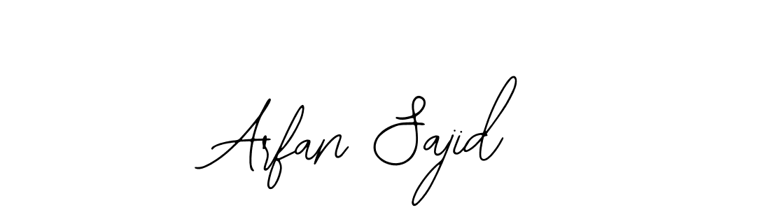 Create a beautiful signature design for name Arfan Sajid. With this signature (Bearetta-2O07w) fonts, you can make a handwritten signature for free. Arfan Sajid signature style 12 images and pictures png