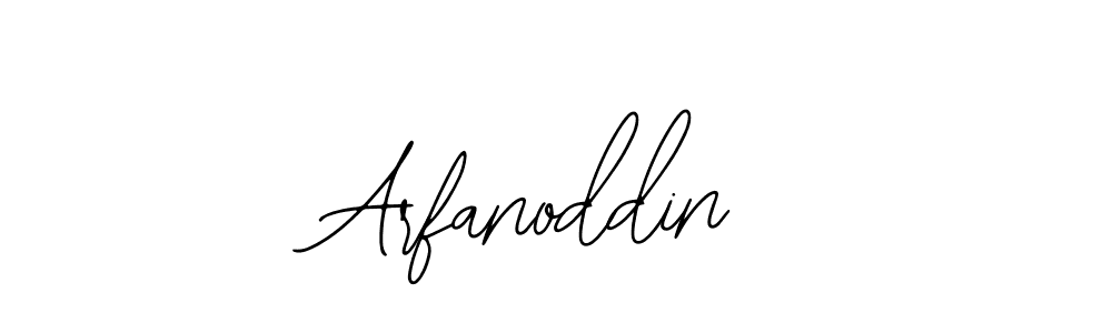 Arfanoddin stylish signature style. Best Handwritten Sign (Bearetta-2O07w) for my name. Handwritten Signature Collection Ideas for my name Arfanoddin. Arfanoddin signature style 12 images and pictures png