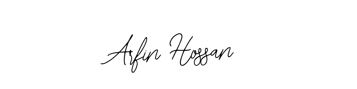 Here are the top 10 professional signature styles for the name Arfin Hossan. These are the best autograph styles you can use for your name. Arfin Hossan signature style 12 images and pictures png