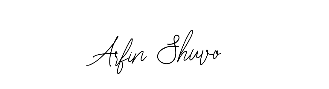 Also we have Arfin Shuvo name is the best signature style. Create professional handwritten signature collection using Bearetta-2O07w autograph style. Arfin Shuvo signature style 12 images and pictures png