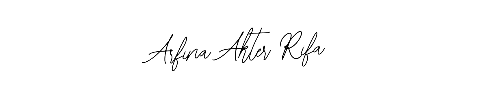 It looks lik you need a new signature style for name Arfina Akter Rifa. Design unique handwritten (Bearetta-2O07w) signature with our free signature maker in just a few clicks. Arfina Akter Rifa signature style 12 images and pictures png