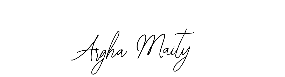 Bearetta-2O07w is a professional signature style that is perfect for those who want to add a touch of class to their signature. It is also a great choice for those who want to make their signature more unique. Get Argha Maity name to fancy signature for free. Argha Maity signature style 12 images and pictures png