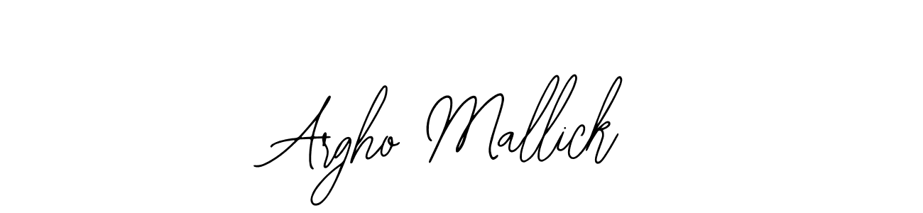 Similarly Bearetta-2O07w is the best handwritten signature design. Signature creator online .You can use it as an online autograph creator for name Argho Mallick. Argho Mallick signature style 12 images and pictures png