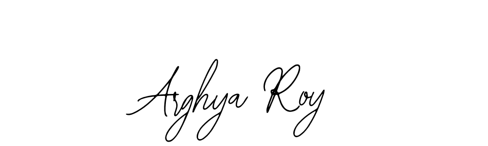 Arghya Roy stylish signature style. Best Handwritten Sign (Bearetta-2O07w) for my name. Handwritten Signature Collection Ideas for my name Arghya Roy. Arghya Roy signature style 12 images and pictures png