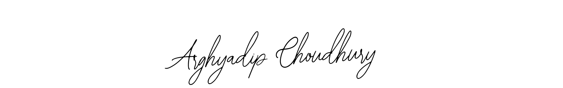 How to make Arghyadip Choudhury name signature. Use Bearetta-2O07w style for creating short signs online. This is the latest handwritten sign. Arghyadip Choudhury signature style 12 images and pictures png