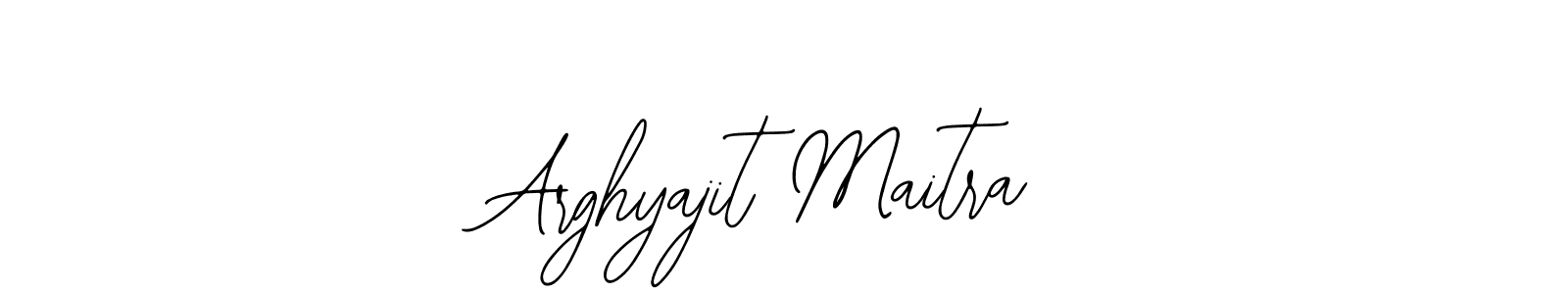 Design your own signature with our free online signature maker. With this signature software, you can create a handwritten (Bearetta-2O07w) signature for name Arghyajit Maitra. Arghyajit Maitra signature style 12 images and pictures png