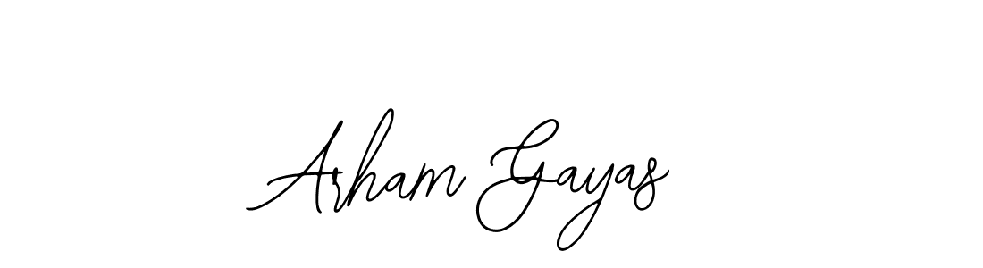 Make a short Arham Gayas signature style. Manage your documents anywhere anytime using Bearetta-2O07w. Create and add eSignatures, submit forms, share and send files easily. Arham Gayas signature style 12 images and pictures png