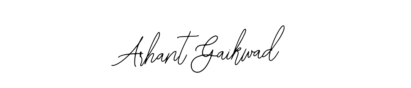 How to make Arhant Gaikwad signature? Bearetta-2O07w is a professional autograph style. Create handwritten signature for Arhant Gaikwad name. Arhant Gaikwad signature style 12 images and pictures png