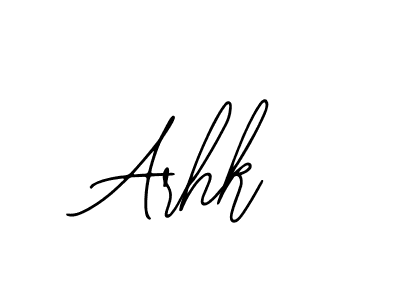 Also You can easily find your signature by using the search form. We will create Arhk name handwritten signature images for you free of cost using Bearetta-2O07w sign style. Arhk signature style 12 images and pictures png