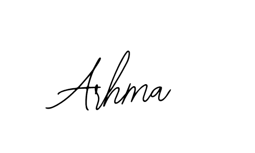 Create a beautiful signature design for name Arhma. With this signature (Bearetta-2O07w) fonts, you can make a handwritten signature for free. Arhma signature style 12 images and pictures png