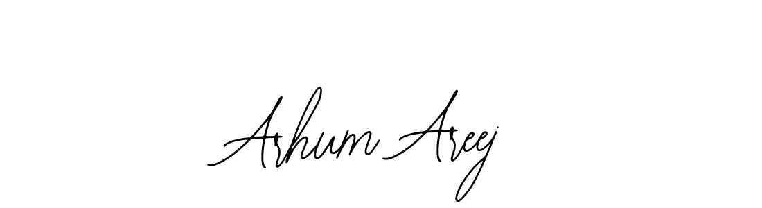 Arhum Areej stylish signature style. Best Handwritten Sign (Bearetta-2O07w) for my name. Handwritten Signature Collection Ideas for my name Arhum Areej. Arhum Areej signature style 12 images and pictures png