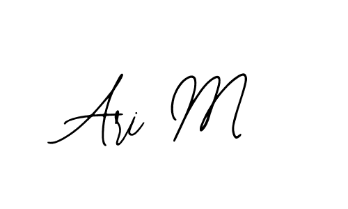 Also we have Ari M name is the best signature style. Create professional handwritten signature collection using Bearetta-2O07w autograph style. Ari M signature style 12 images and pictures png