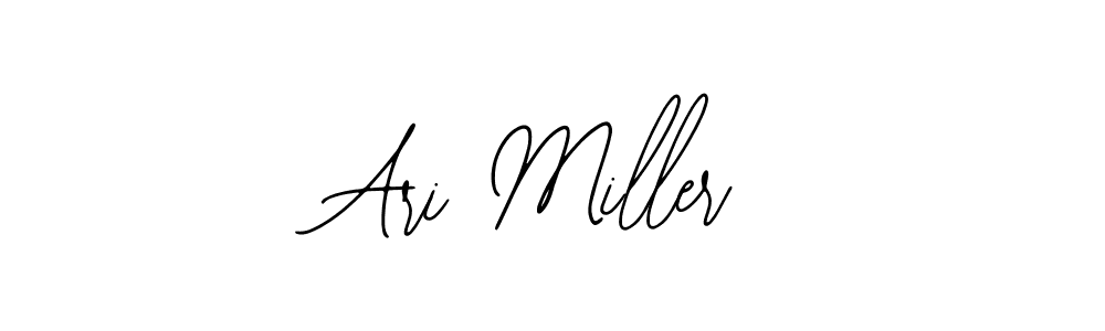 Bearetta-2O07w is a professional signature style that is perfect for those who want to add a touch of class to their signature. It is also a great choice for those who want to make their signature more unique. Get Ari Miller name to fancy signature for free. Ari Miller signature style 12 images and pictures png