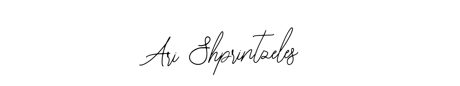 This is the best signature style for the Ari Shprintzeles name. Also you like these signature font (Bearetta-2O07w). Mix name signature. Ari Shprintzeles signature style 12 images and pictures png