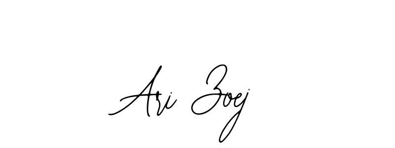 Also You can easily find your signature by using the search form. We will create Ari Zoej name handwritten signature images for you free of cost using Bearetta-2O07w sign style. Ari Zoej signature style 12 images and pictures png