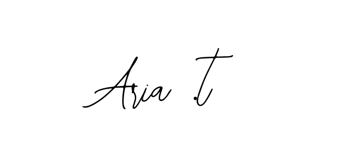 Also You can easily find your signature by using the search form. We will create Aria .t name handwritten signature images for you free of cost using Bearetta-2O07w sign style. Aria .t signature style 12 images and pictures png