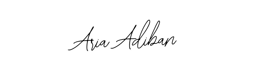 Design your own signature with our free online signature maker. With this signature software, you can create a handwritten (Bearetta-2O07w) signature for name Aria Adiban. Aria Adiban signature style 12 images and pictures png
