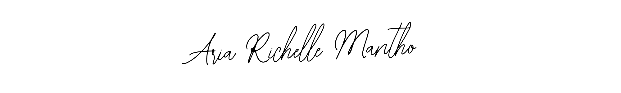It looks lik you need a new signature style for name Aria Richelle Mantho. Design unique handwritten (Bearetta-2O07w) signature with our free signature maker in just a few clicks. Aria Richelle Mantho signature style 12 images and pictures png
