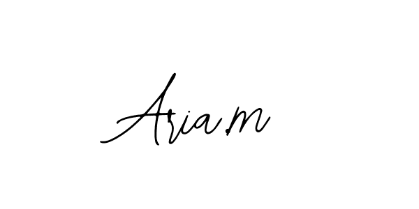 How to Draw Aria.m signature style? Bearetta-2O07w is a latest design signature styles for name Aria.m. Aria.m signature style 12 images and pictures png