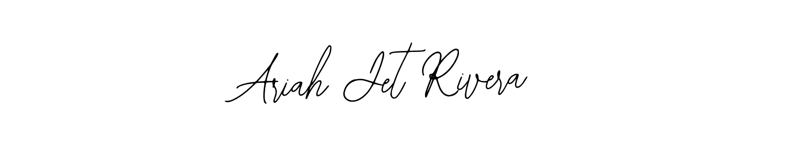 Use a signature maker to create a handwritten signature online. With this signature software, you can design (Bearetta-2O07w) your own signature for name Ariah Jet Rivera. Ariah Jet Rivera signature style 12 images and pictures png