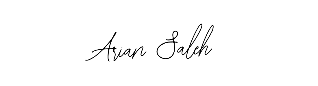 Create a beautiful signature design for name Arian Saleh. With this signature (Bearetta-2O07w) fonts, you can make a handwritten signature for free. Arian Saleh signature style 12 images and pictures png
