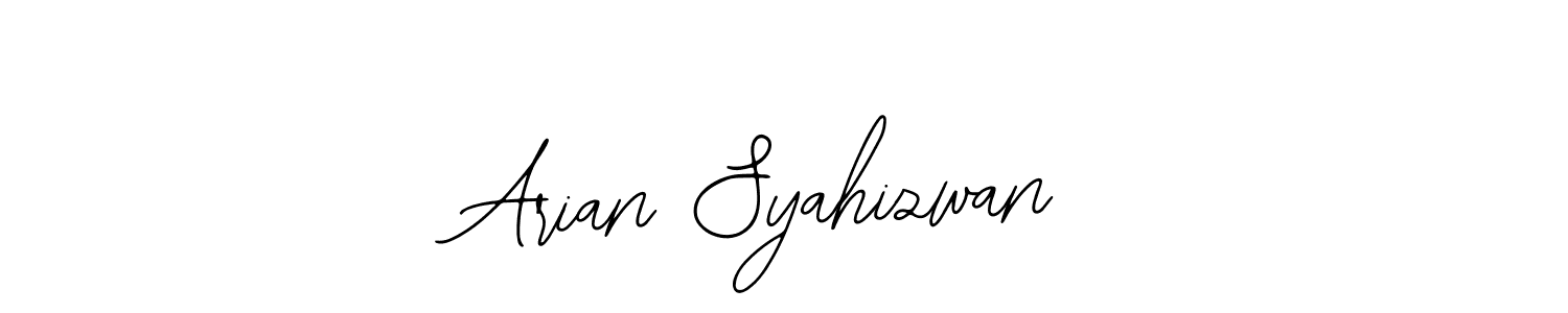 Best and Professional Signature Style for Arian Syahizwan. Bearetta-2O07w Best Signature Style Collection. Arian Syahizwan signature style 12 images and pictures png