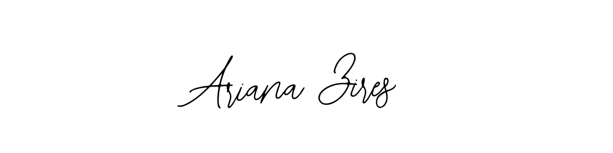 Design your own signature with our free online signature maker. With this signature software, you can create a handwritten (Bearetta-2O07w) signature for name Ariana Zires. Ariana Zires signature style 12 images and pictures png