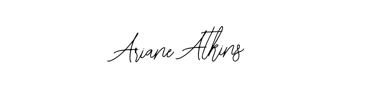 How to make Ariane Atkins name signature. Use Bearetta-2O07w style for creating short signs online. This is the latest handwritten sign. Ariane Atkins signature style 12 images and pictures png