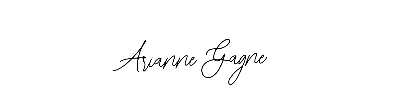Design your own signature with our free online signature maker. With this signature software, you can create a handwritten (Bearetta-2O07w) signature for name Arianne Gagne. Arianne Gagne signature style 12 images and pictures png