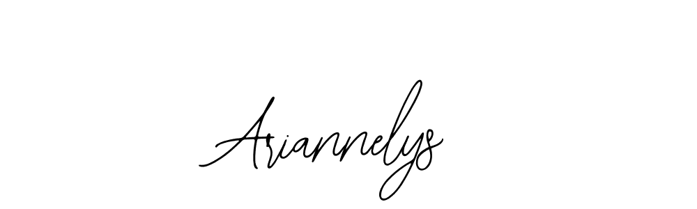 How to make Ariannelys signature? Bearetta-2O07w is a professional autograph style. Create handwritten signature for Ariannelys name. Ariannelys signature style 12 images and pictures png