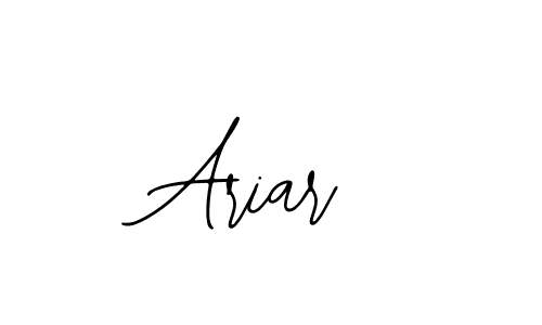 Ariar stylish signature style. Best Handwritten Sign (Bearetta-2O07w) for my name. Handwritten Signature Collection Ideas for my name Ariar. Ariar signature style 12 images and pictures png