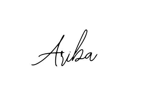 Also You can easily find your signature by using the search form. We will create Ariba name handwritten signature images for you free of cost using Bearetta-2O07w sign style. Ariba signature style 12 images and pictures png