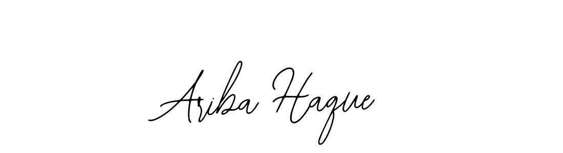 Also we have Ariba Haque name is the best signature style. Create professional handwritten signature collection using Bearetta-2O07w autograph style. Ariba Haque signature style 12 images and pictures png