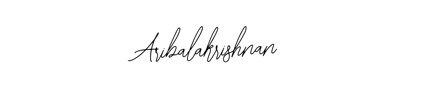 Aribalakrishnan stylish signature style. Best Handwritten Sign (Bearetta-2O07w) for my name. Handwritten Signature Collection Ideas for my name Aribalakrishnan. Aribalakrishnan signature style 12 images and pictures png