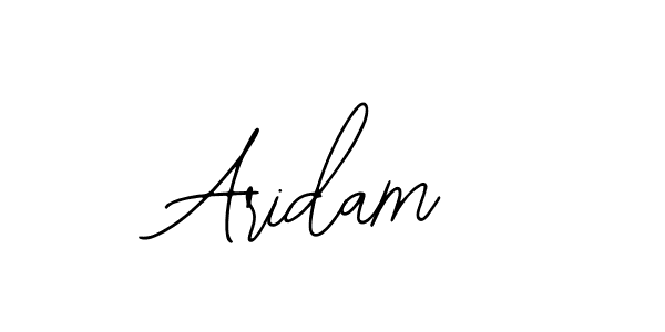 The best way (Bearetta-2O07w) to make a short signature is to pick only two or three words in your name. The name Aridam include a total of six letters. For converting this name. Aridam signature style 12 images and pictures png