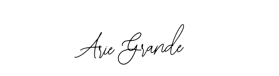 if you are searching for the best signature style for your name Arie Grande. so please give up your signature search. here we have designed multiple signature styles  using Bearetta-2O07w. Arie Grande signature style 12 images and pictures png