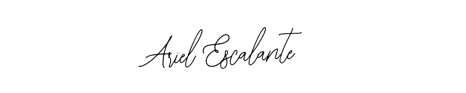 Make a beautiful signature design for name Ariel Escalante. Use this online signature maker to create a handwritten signature for free. Ariel Escalante signature style 12 images and pictures png