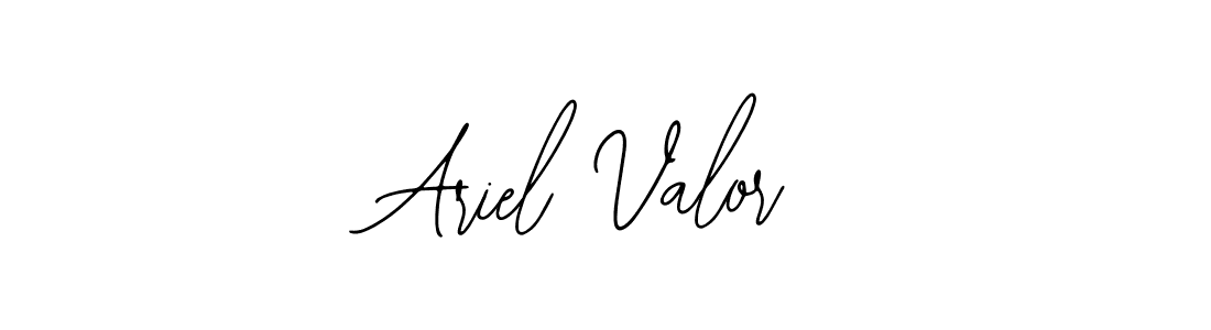 How to make Ariel Valor signature? Bearetta-2O07w is a professional autograph style. Create handwritten signature for Ariel Valor name. Ariel Valor signature style 12 images and pictures png