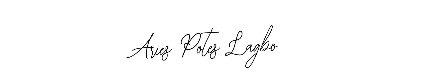 How to make Aries Potes Lagbo signature? Bearetta-2O07w is a professional autograph style. Create handwritten signature for Aries Potes Lagbo name. Aries Potes Lagbo signature style 12 images and pictures png