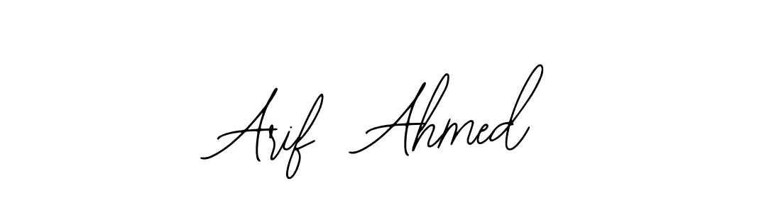 Design your own signature with our free online signature maker. With this signature software, you can create a handwritten (Bearetta-2O07w) signature for name Arif  Ahmed. Arif  Ahmed signature style 12 images and pictures png