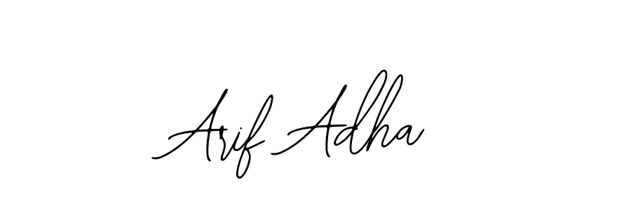 It looks lik you need a new signature style for name Arif Adha. Design unique handwritten (Bearetta-2O07w) signature with our free signature maker in just a few clicks. Arif Adha signature style 12 images and pictures png