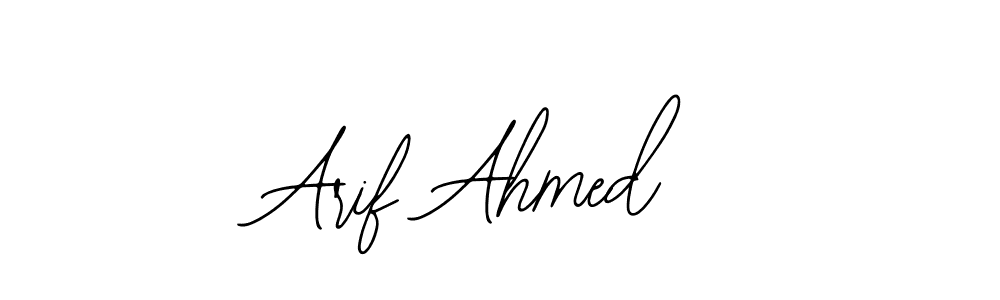 How to make Arif Ahmed signature? Bearetta-2O07w is a professional autograph style. Create handwritten signature for Arif Ahmed name. Arif Ahmed signature style 12 images and pictures png