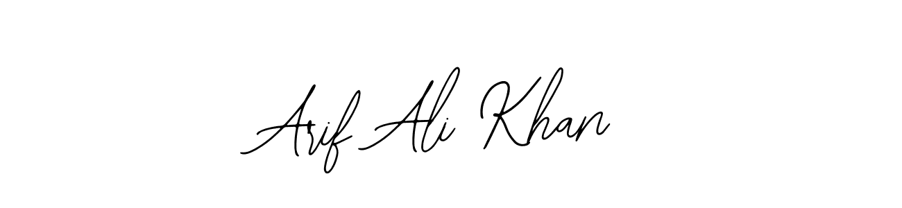 You should practise on your own different ways (Bearetta-2O07w) to write your name (Arif Ali Khan) in signature. don't let someone else do it for you. Arif Ali Khan signature style 12 images and pictures png